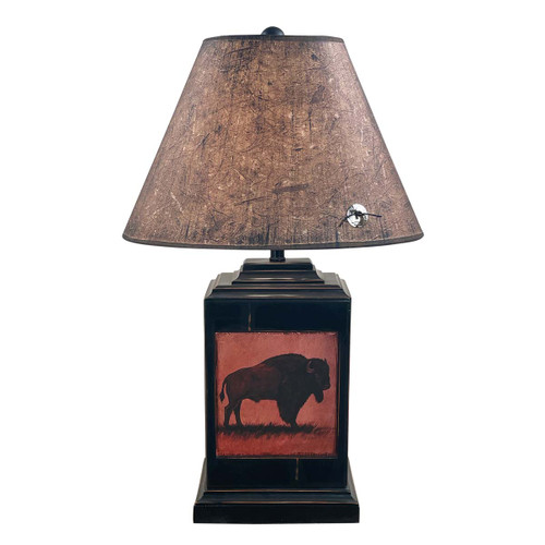 Roaming Buffalo Table Lamp