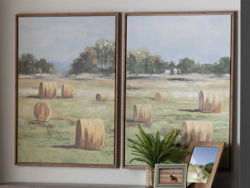 Farm Fields Wall Art - Set of 2 - OUT OF STOCK UNTIL 07/12/2024