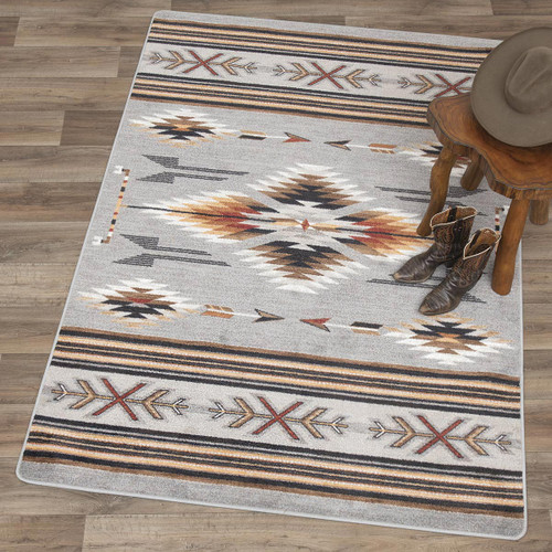 Diamond Desert Gray Rug - 4 x 5