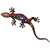 Copper Dripped Gecko Metal Wall Art - Extra Extra Large