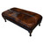 Elegant Cowhide Ottoman