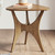 Arrowhead Wood Side Table - Light Brown