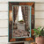 Bighorn Cowhide & Turquoise Mirror