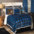 Blue Buffalo Check Bed Set - Twin