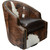 Rodeo Cowhide Swivel Chair