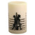 Cowboy & Cowgirl Pillar Candle - 4 Inch