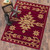 Desert Arrow Red Rug - 5 x 7