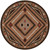 Dream Weaver Rust Rug - 8 Ft. Round