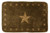 Dark Chocolate Star Bath Rug - 24 x 36