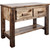 Ranchman's Console Table with 2 Drawers, Stain & Clear Lacquer Finish