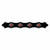 Red Jasper Stone Rug Rail - 48 Inch
