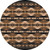 Rio Rancho Brown Rug - 8 Ft. Round