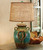 Sonora Turquoise Pottery Lamp