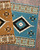 Southwestern Plateau Blue Rug - 4 x 5 - OUT OF STOCK UNTIL 09/30/2024