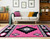 Star Vision Pink Rug - 3 x 4