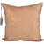 Tan Leather Pillow