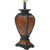 Tooled Leather Old West Lamp