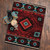 Whiskey River Red Rug - 4 x 5