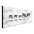 Longhorn Family Personalized Block Mount - 26 x 10