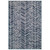 Mesa Chevron Navy Indoor/Outdoor Rug - 3 x 5