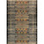 Tribal Stripes Black Indoor/Outdoor Rug - 7 x 9