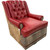 Red Ranch II Tallback Swivel Glider