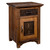 Sierra Woods 1 Drawer 1 Door Nightstand