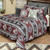 Desert Crimson Quilt Bed Set - King