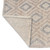 Gray Sand Diamonds Rug - 6 x 9