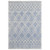 Blue Interlaced Diamonds Rug - 9 x 13