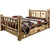 Cascade Storage Bed with Laser Engraved Bronc Design - Twin