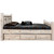 Denver Bed with Storage & Engraved Broncos - Queen - Lacquered