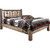 Denver Platform Bed with Engraved Broncos - Queen