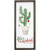 Cactus Christmas Framed Wall Art