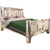Lima Live Edge Bed with Clear Lacquer - Full
