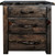 Lima Live Edge 3 Drawer Chest - Jacobean Stain