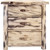 Lima Live Edge 3 Drawer Chest - Clear Lacquer