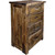 Lima Sawn 4 Drawer Chest with Iron - Provincial Stain