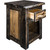 Lima Live Edge 30 Inch Nightstand - Jacobean Stain