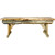 Lima Live Edge 45 Inch Bench - Clear Lacquer