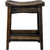 Lima 30 Inch Saddle Barstool - Jacobean Stain