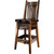 Lima 24 Inch Barstool with Back - Provincial Stain
