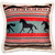 Black Stallion Plush Pillow