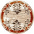 Mystic Woods Rust Rug - 8 Ft. Round