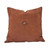 Silver Stud Western Pillow - Tobacco
