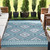 Chalco Blue Indoor/Outdoor Utility Mat - 8 x 10