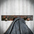 Hammered Copper Coat Rack