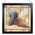 Buffalo at Rest Stained Glass Art