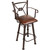 Coronado Swivel Barstool w/Arms - Diamond Antique Brown