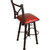 Coronado Swivel Barstool - Colonial Red